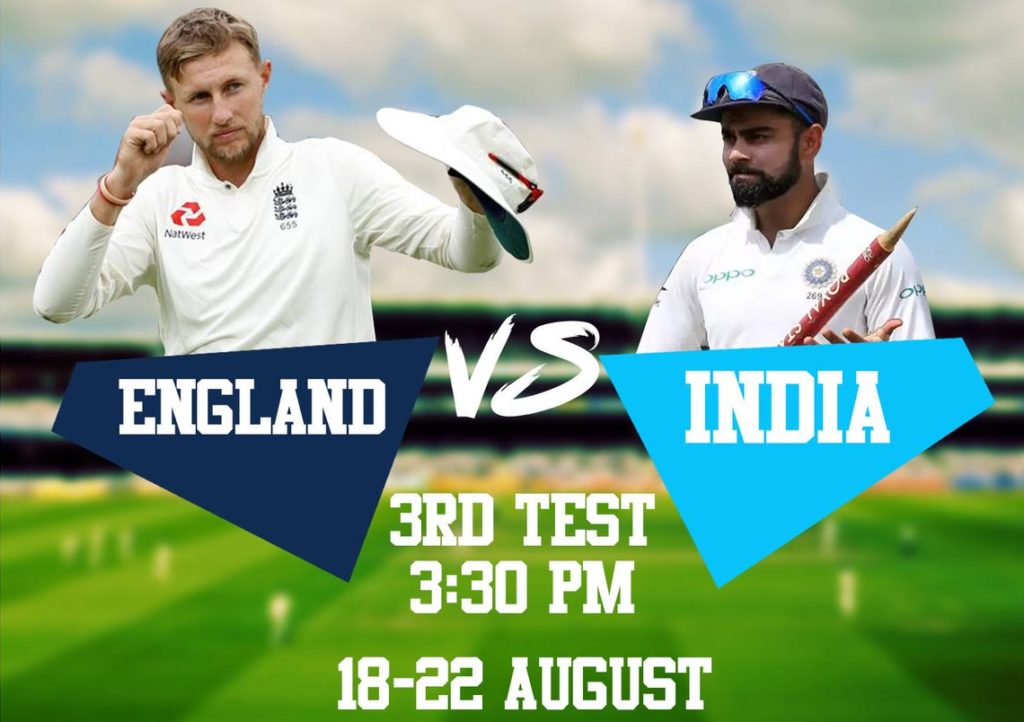 England vs India 3rd Test