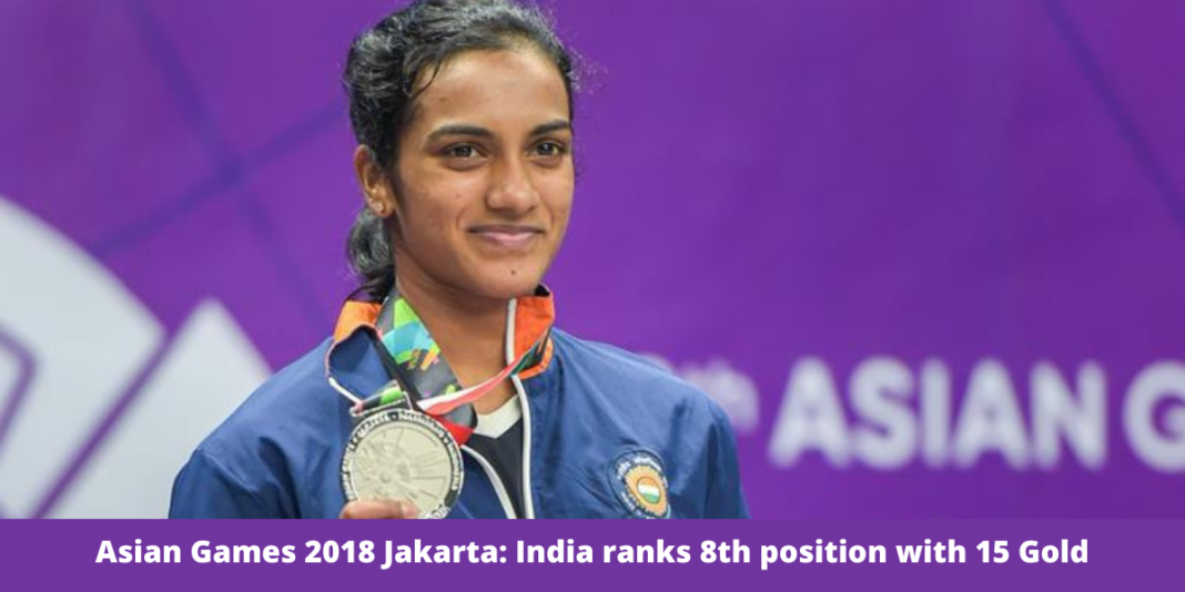 Asian Games 2018 Jakarta: India ranks 8th position with 15 Gold
