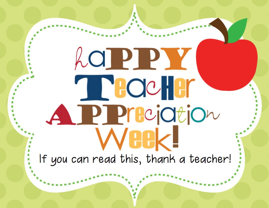 Teacher Appreciation week 2020