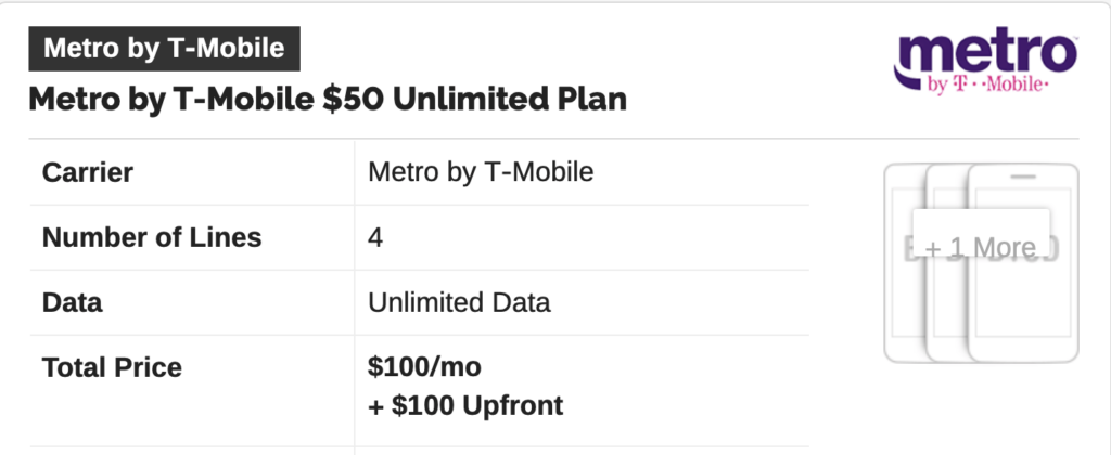 Actualización de los teléfonos de MetroPCS