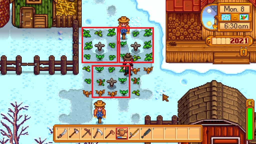 Спринклер stardew valley схемы