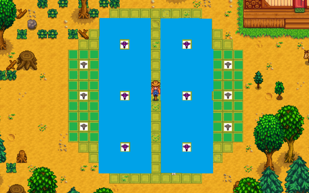 Stardew Valley sprinklers