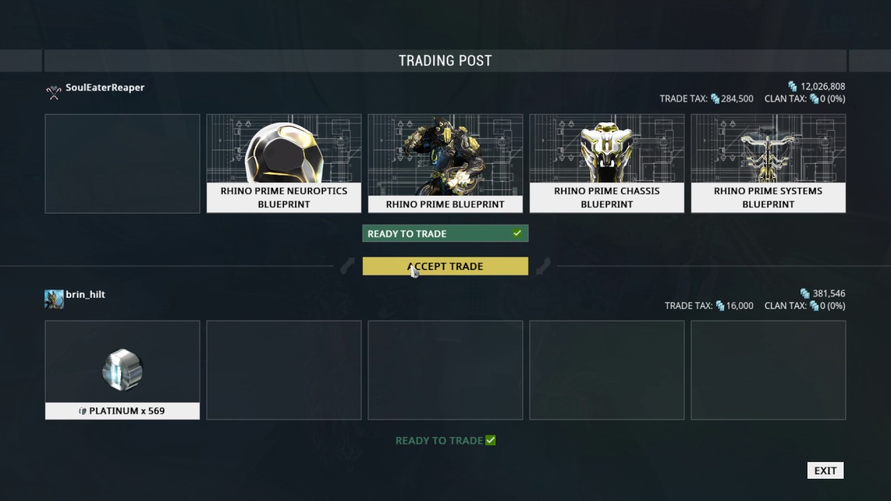 Warframe Trade: Know How to Buy and Sell