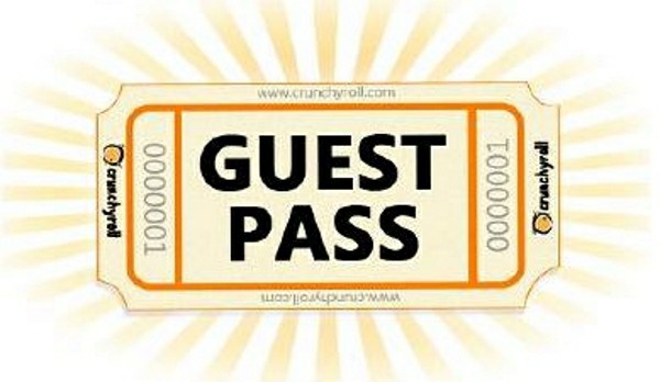 Crunchyroll Guest Pass