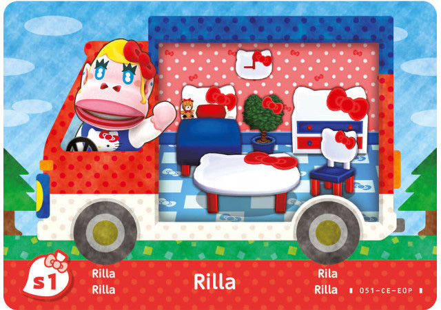 Animal Crossing Sanrio amiibo Cards