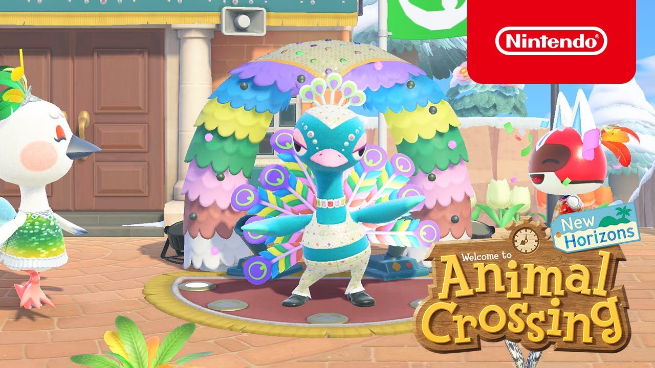 Animal Crossing: New Horizons Pave the Peacock