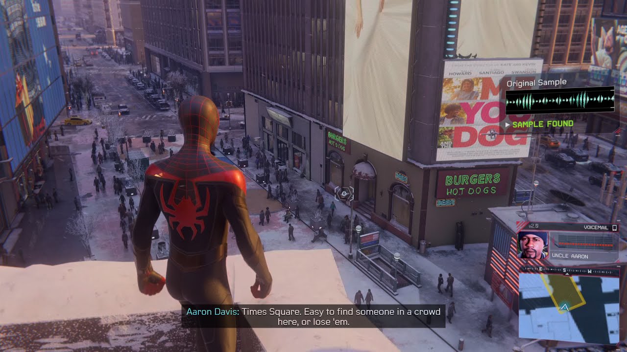 SpiderMan Miles Morales Sound Sample Location
