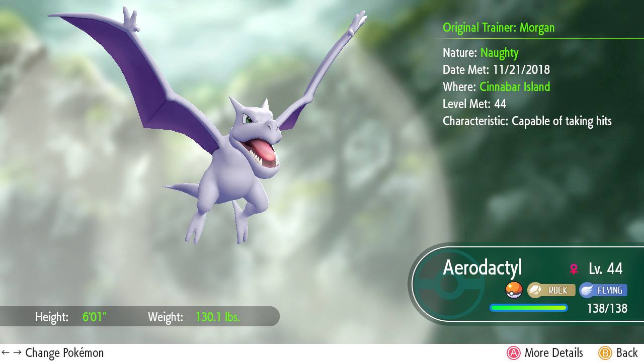 Pokémon Go Aerodactyl Counters and Weakness to Defeat Cliff