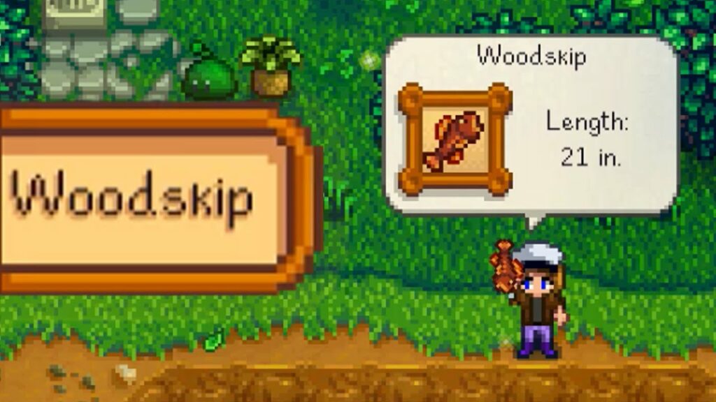 Stardew Valley Woodskip Where and How to Catch Wookskip Easily