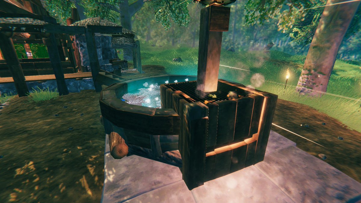 hot tub in Valheim