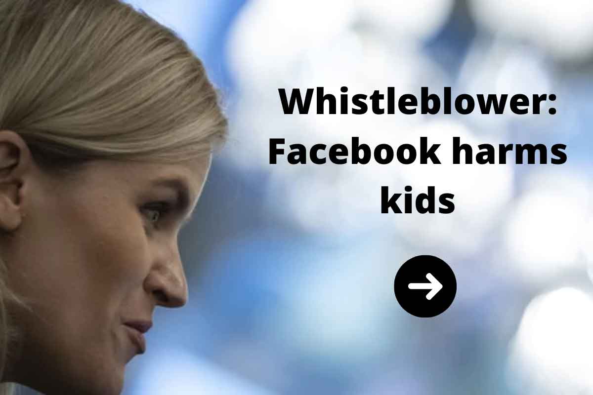 Whistleblower Facebook harms kids