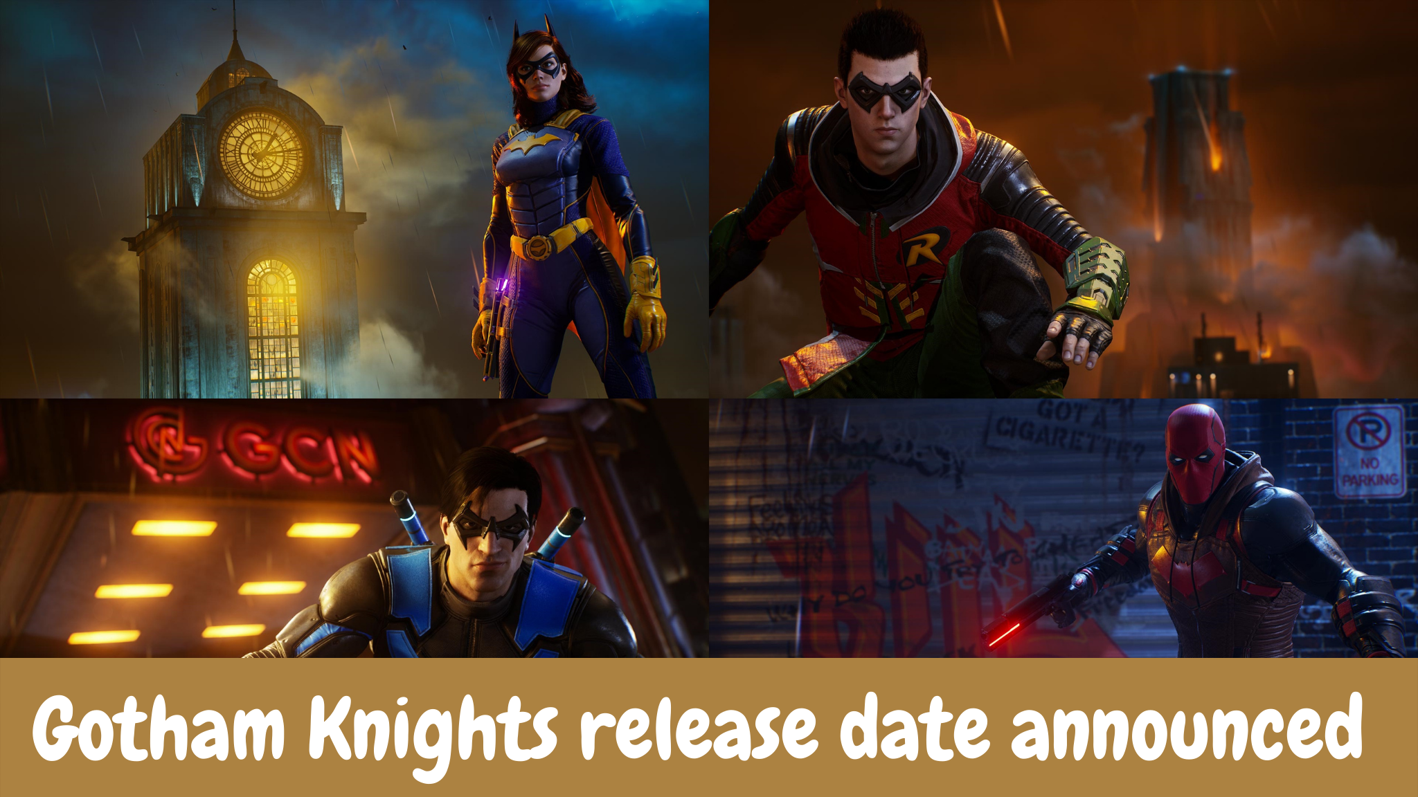 Gotham Knights release date announced