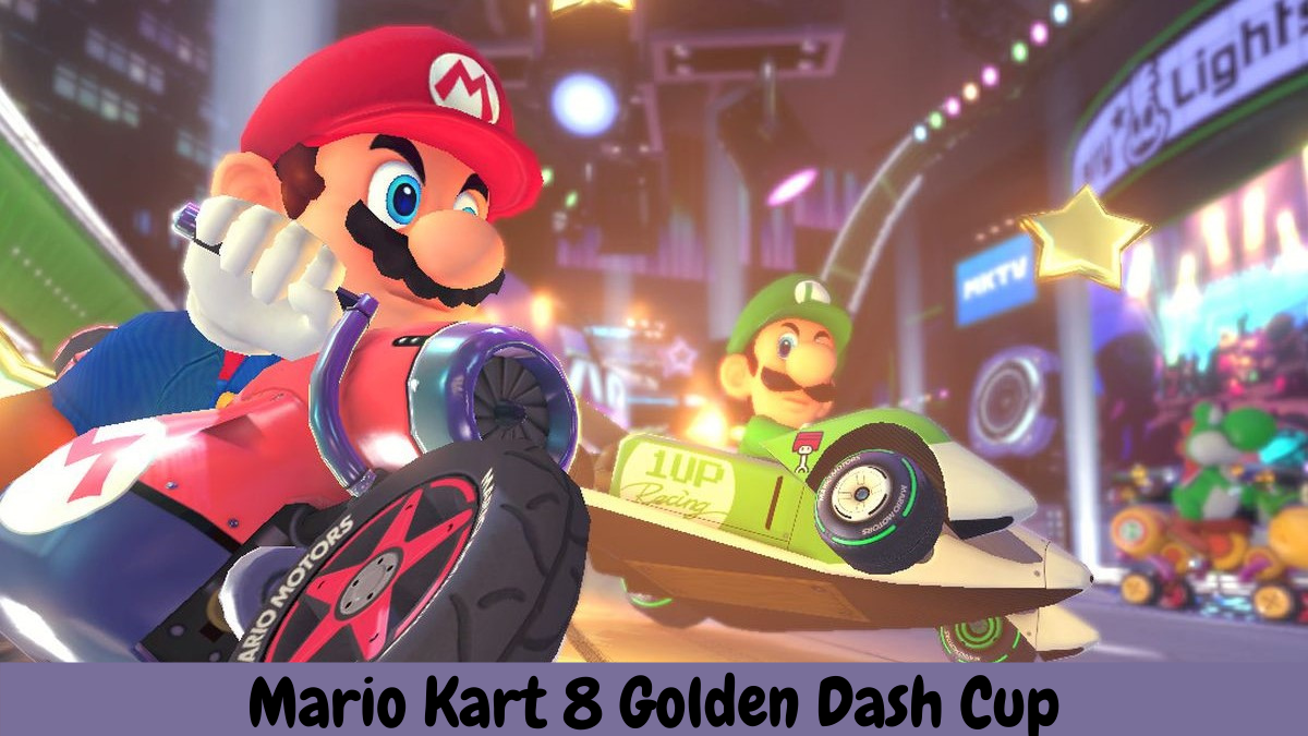 Mario Kart 8 Golden Dash Cup