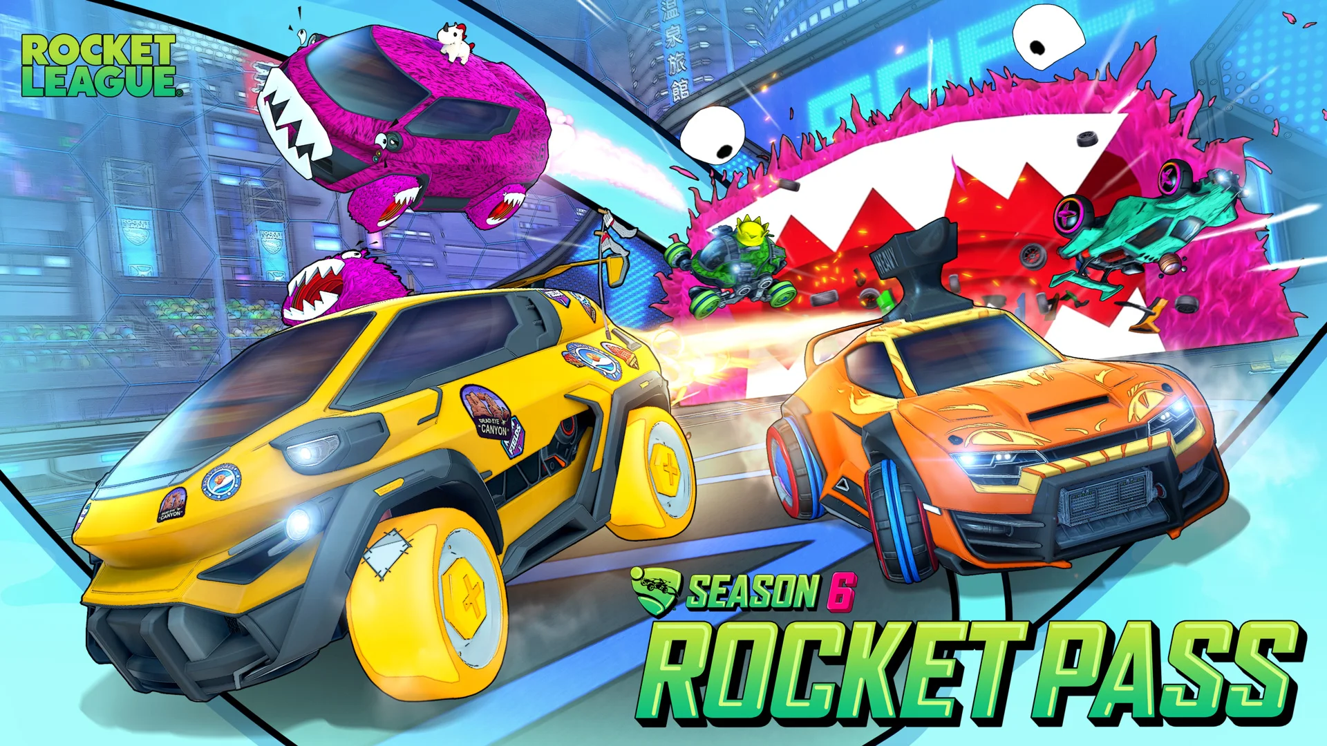 Rocket League gets animated cars