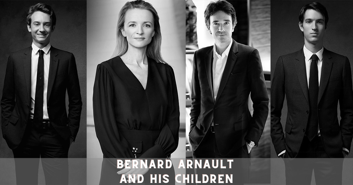 Bernard Arnault And His Children