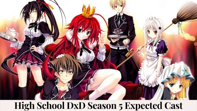 High School DxD Season 5 Expected Cast