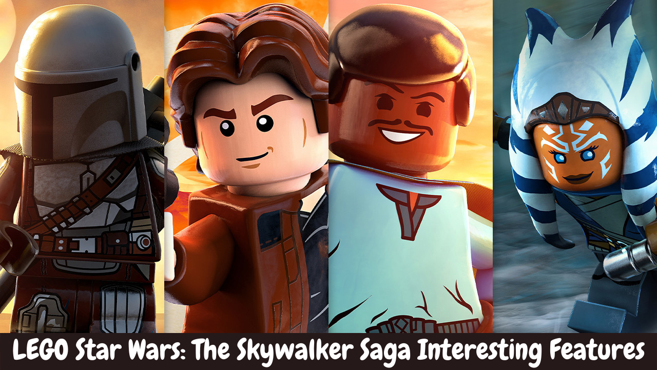 LEGO Star Wars: The Skywalker Saga Interesting Features