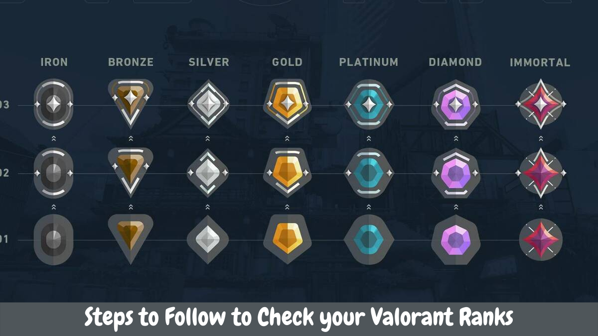 Steps to Follow to Check your Valorant Ranks