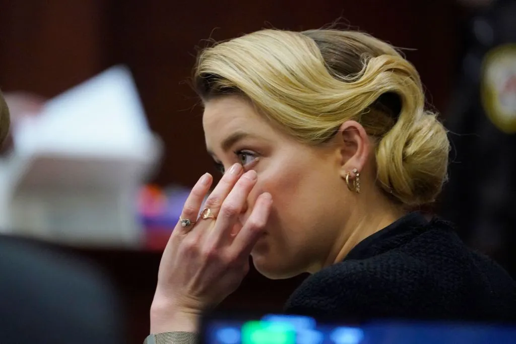 Amber Heard Crying during defamation trial