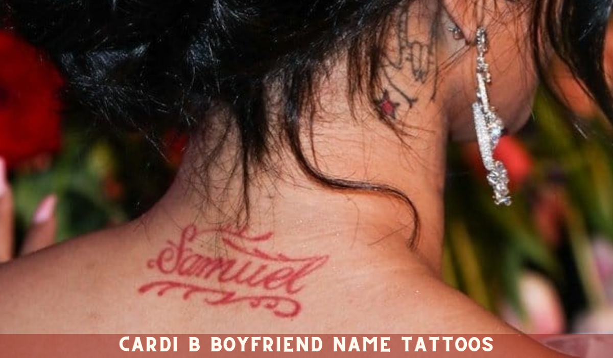 Cardi B Boyfriend Name Tattoos