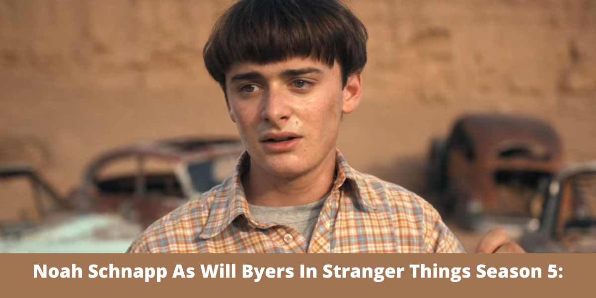 Noah Schnapp As Will Byers In Stranger Things Season 5: