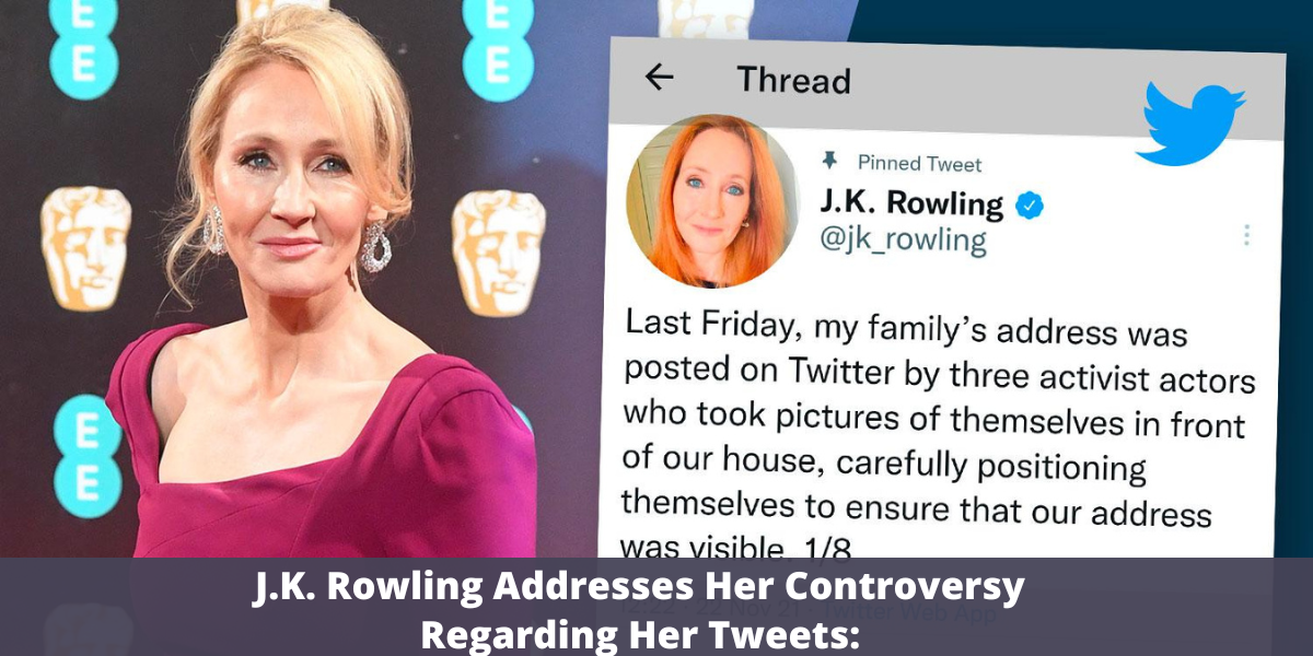 J.K. Rowling Addresses Her Controversy Regarding Her Tweets: