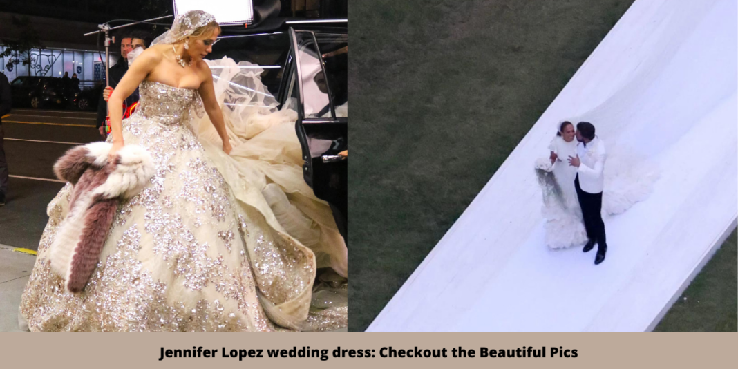 Jennifer Lopez wedding dress: Checkout the Beautiful Pics