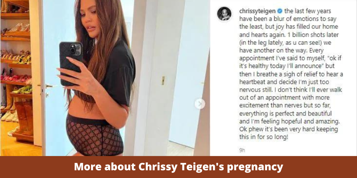 More about Chrissy Teigen pregnant