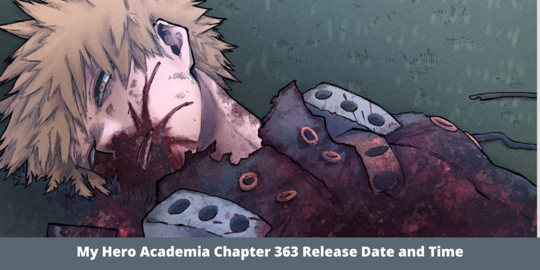 My Hero Academia Chapter 363 Release Date and Time