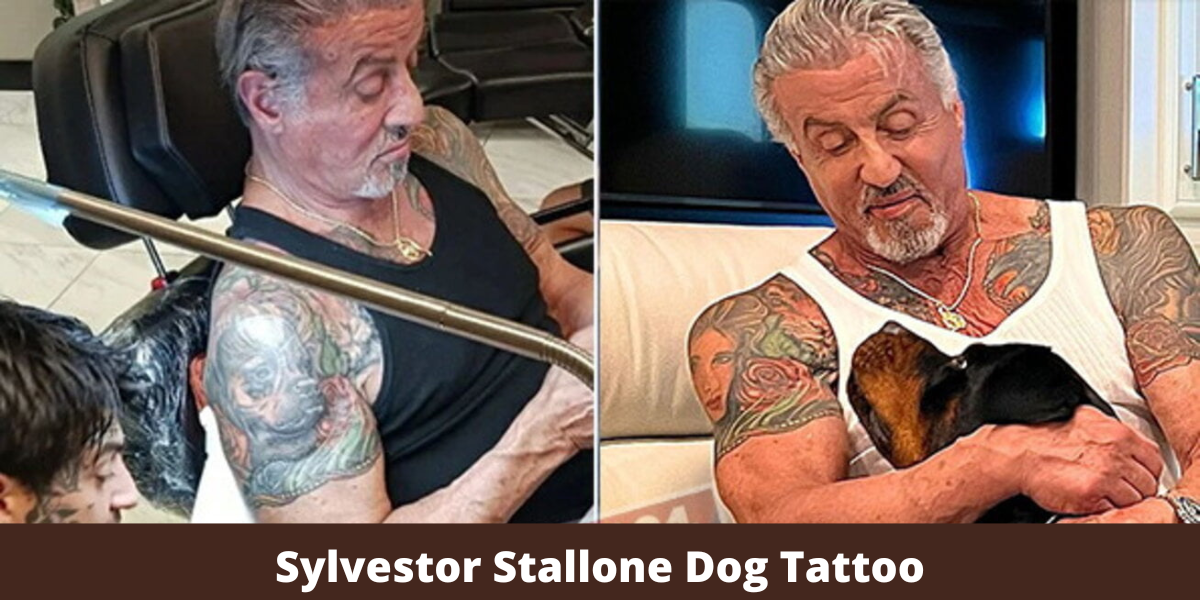 Sylvestor Stallone Dog Tattoo