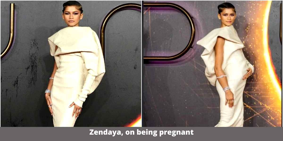 Zendaya, on being pregnant