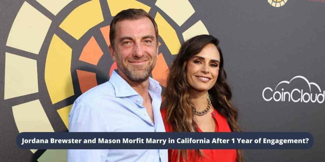 Jordana Brewster and Mason Morfit Marry in California After 1 Year of Engagement