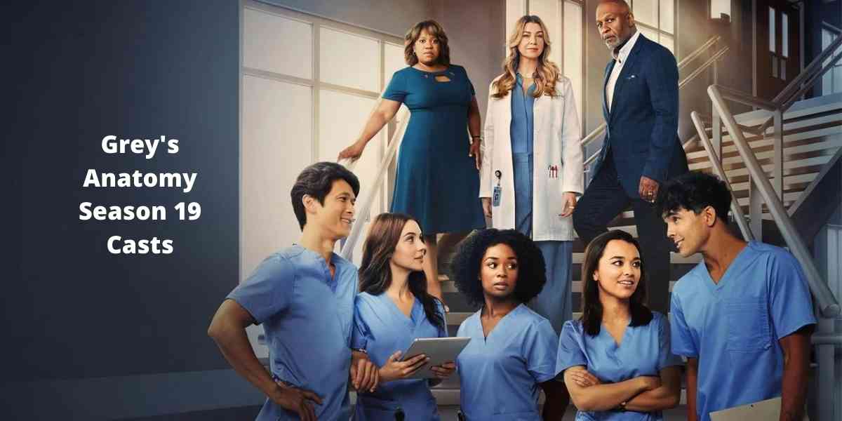 Grey's Anatomy Season 19 Casts