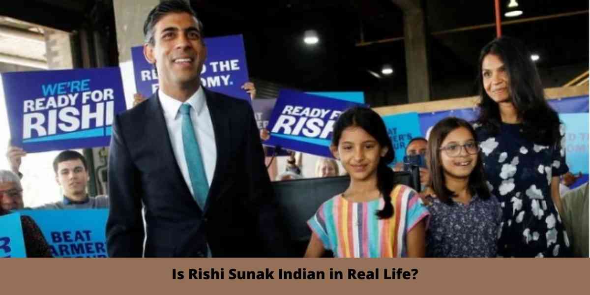 Is Rishi Sunak Indian in Real Life?