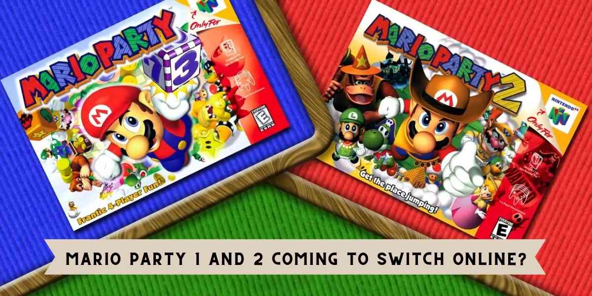 Mario Party 1 and 2 Coming to Switch Online?