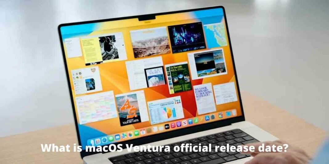 What is macOS Ventura official release date?