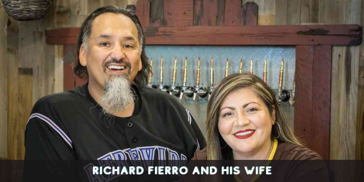 Richard Fierro and His Wife
