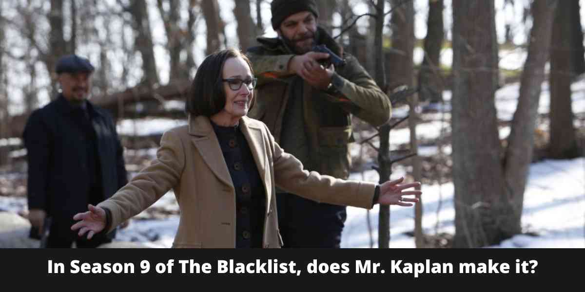 In Season 9 of The Blacklist, does Mr. Kaplan make it?