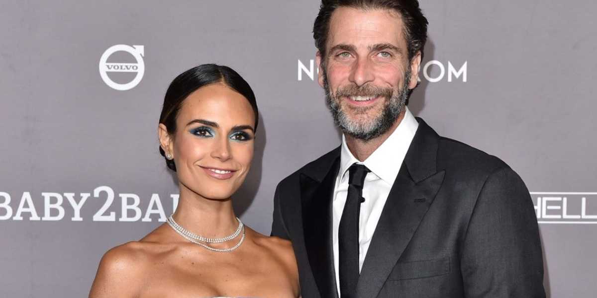 American Brazilian actress Jordana Brewster with Andrew Form