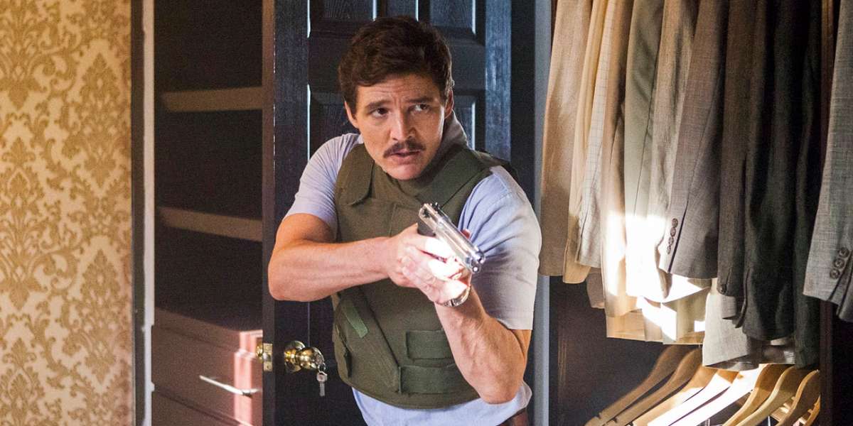 Javier Peña (Pedro Pascal) in the Netflix series Narcos