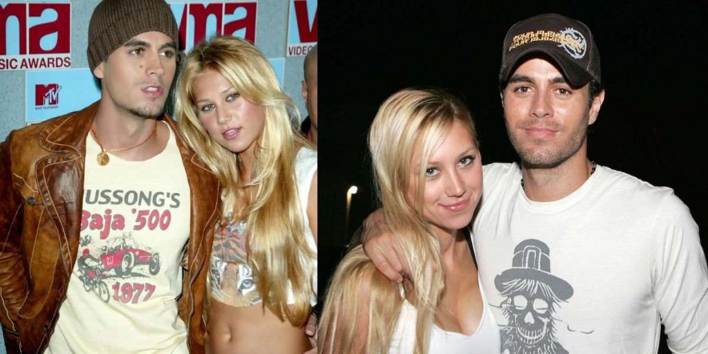 Enrique Iglesias and Anna Kournikova 