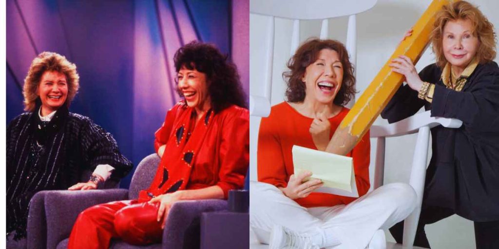 Jane Wagner and Lily Tomlin