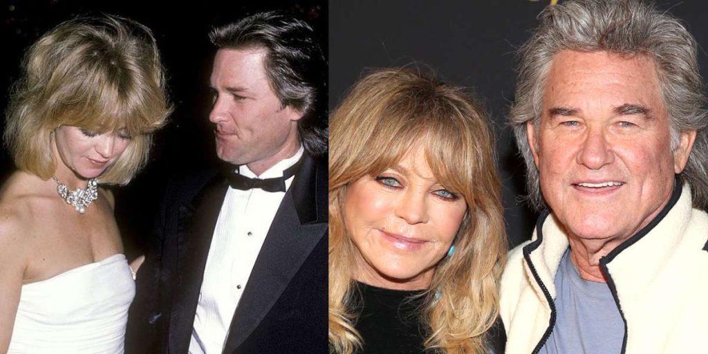Kurt Russell and Goldie Hawn 