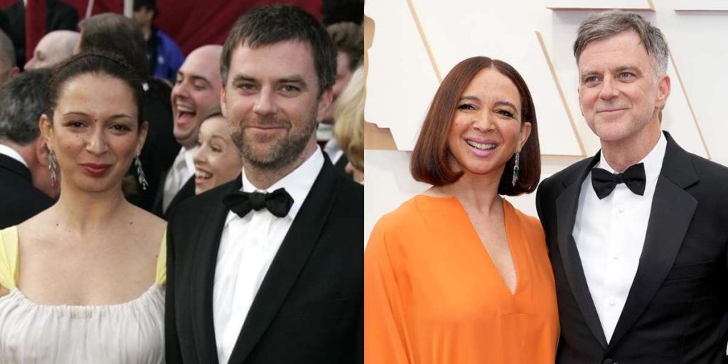 Paul Thomas Anderson and Maya Rudolph 