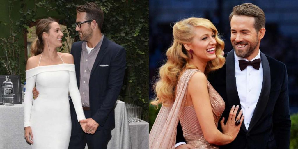 Ryan Rodney Reynolds and Blake Lively 