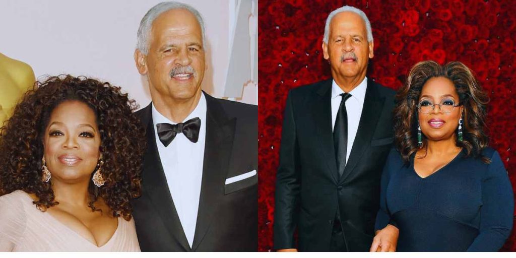 Stedman Graham and Oprah Winfrey