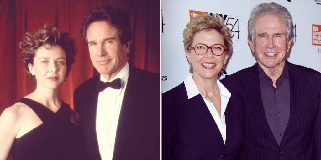 Warren Beatty and Annette Bening 