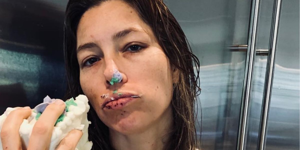 Jessica Biel Explains Controversial Shower Habit: I Like To “Chew Under