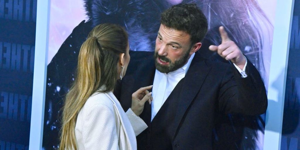 Jennifer Lopez and Ben Affleck