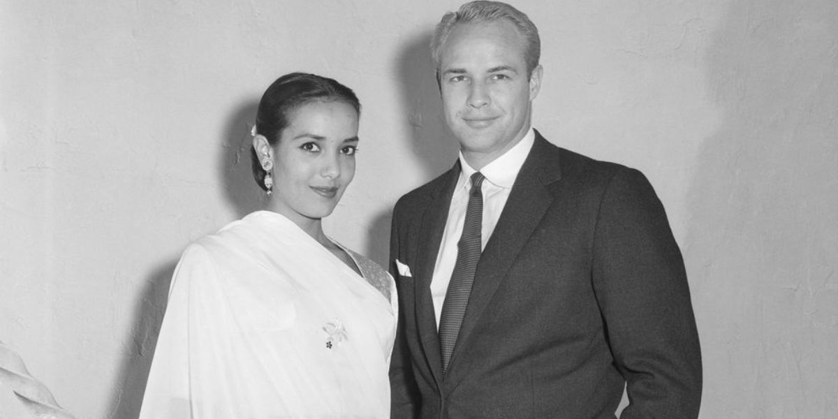 Anna Kashfi and Marlon Brando